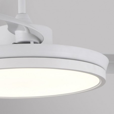 Ventilateur avec pales pliables LED Brando (48W)