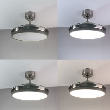 Ventilateur avec pales pliables LED Areca (48W)