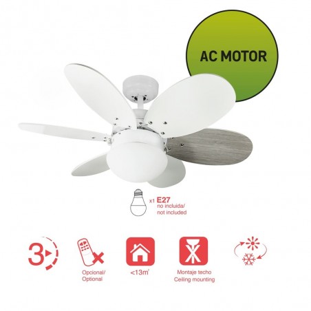 Ventilateur de plafond avec lumiere Orion