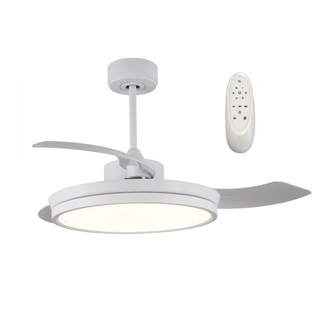 Ventilateur avec pales pliables LED Brando (48W)