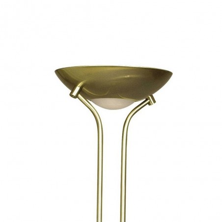 Lampadaire á LED Olimpia Cuir (18W+5W)