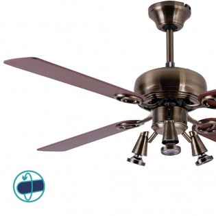 Ventilateur de plafond avec lumière Galerna