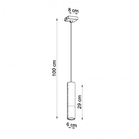 Lampe de plafond Loopez