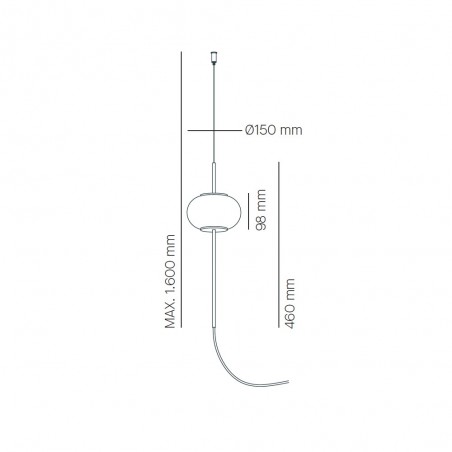 Lampadaire/Suspension Astros