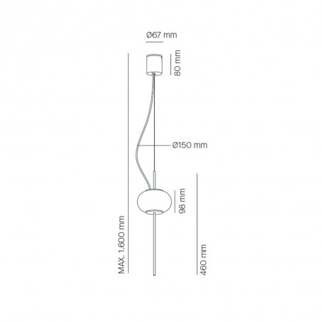 Lampe de plafond Astros