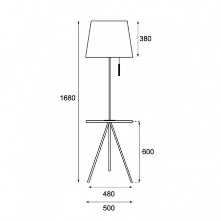 Lampadaire Hold