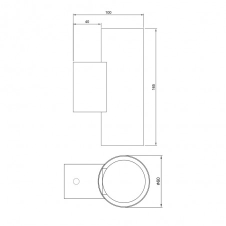 Applique Murale Cleo (2 lumieres)