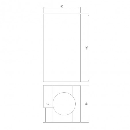 Applique Murale Cleo II (2 lumieres)
