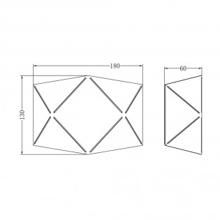 Applique Murale á LED Zandor (6,50W)