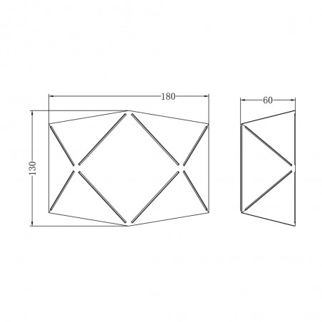 Applique Murale á LED Zandor (6,50W)