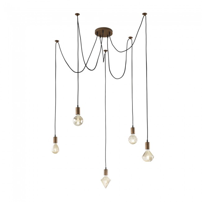 Lampe a suspension Cord (5 lumieres)