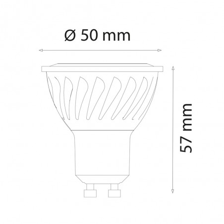 Ampoule á LED GU10 CCT (8,2W)