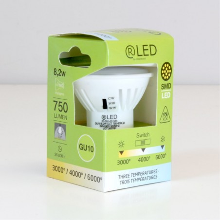 Ampoule á LED GU10 CCT (8,2W)