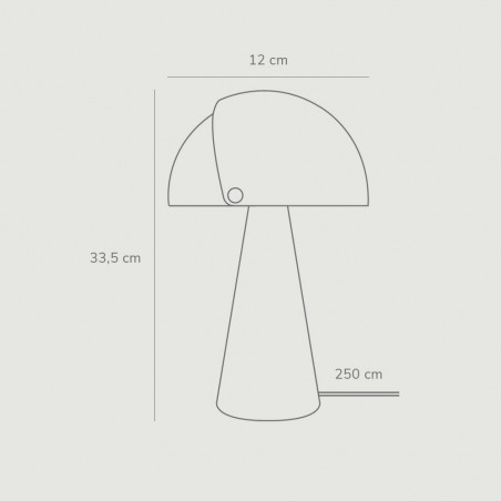 Lampe a poser Align