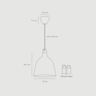 Lampe a suspension Moku 29