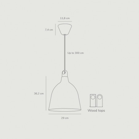 Lampe a suspension Moku 29