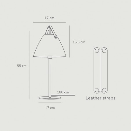 Lampe a poser Strap II