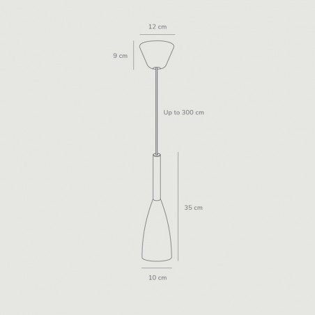 Lampe de plafond Pure 10