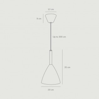 Lampe a suspension Pure 20