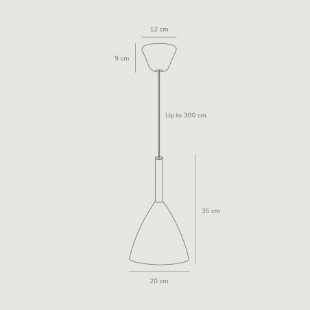 Lampe a suspension Pure 20
