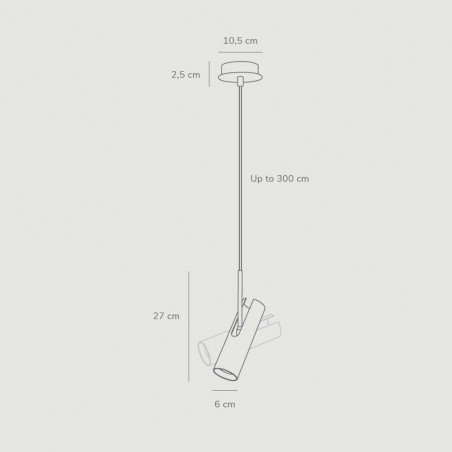Lampe de plafond MIB 6