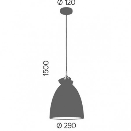 Lampe de plafond ABAD