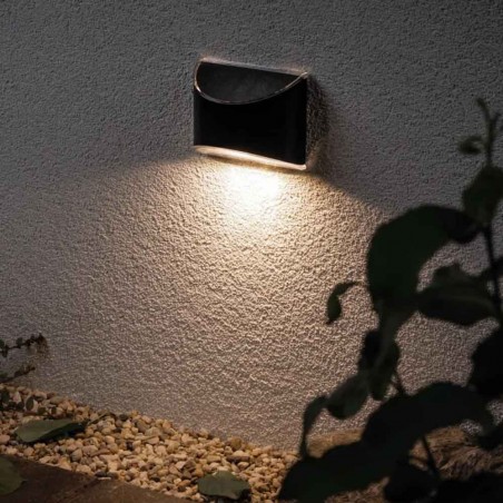 Aplique solar Led Elliot con sensor crepuscular (1W)