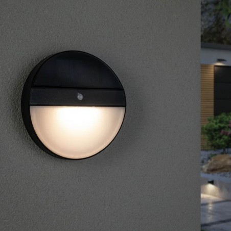 Aplique solar Led Elios con sensor de movimiento (1W)