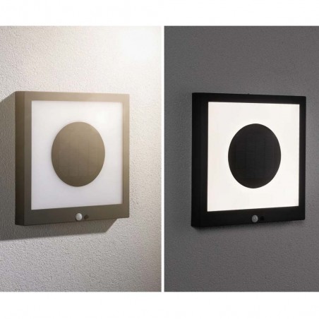 Aplique solar Led Taija con sensor de movimiento (1,2W)