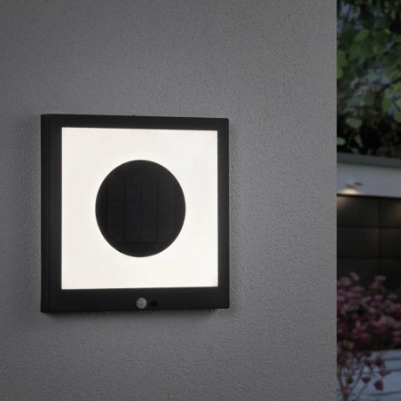 Aplique solar Led Taija con sensor de movimiento (1,2W)