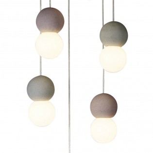 Lámpara de techo Galaxia (6 luces)