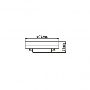 Bombilla LED GX53 (12W)