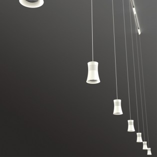 Lámpara colgante LED para carril Pagoda (12.5W)