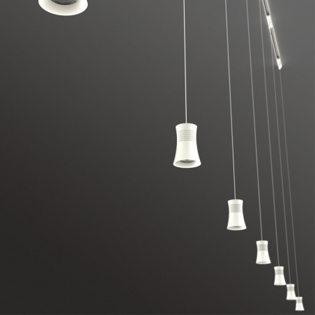 Lámpara colgante LED para carril Pagoda (12.5W)