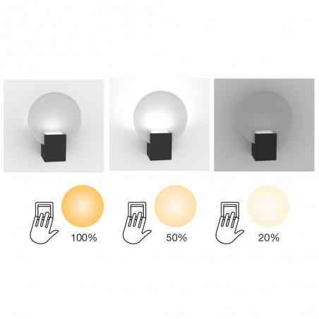 Applique LED regablé pour bains Hester (9.5W)