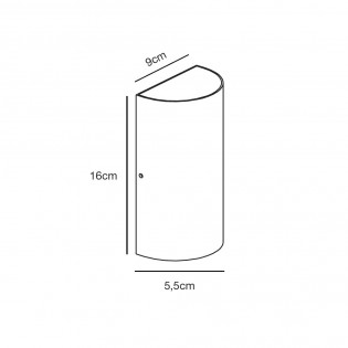 Applique Exterieur LED Rold (2x5W)