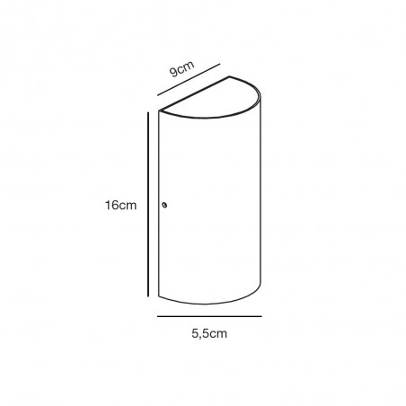 Applique Exterieur LED Rold (2x5W)