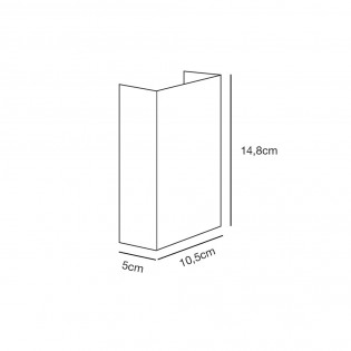Applique Murale Exterieur LED Fold 10 (2x3.5W)