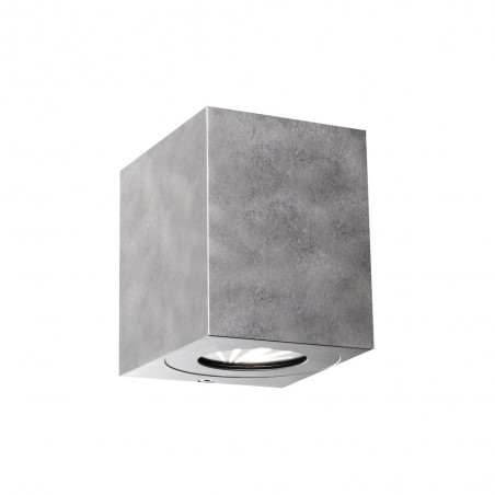 Applique Exterieur Galvanisé LED Canto Kubi 2 (2x6W)