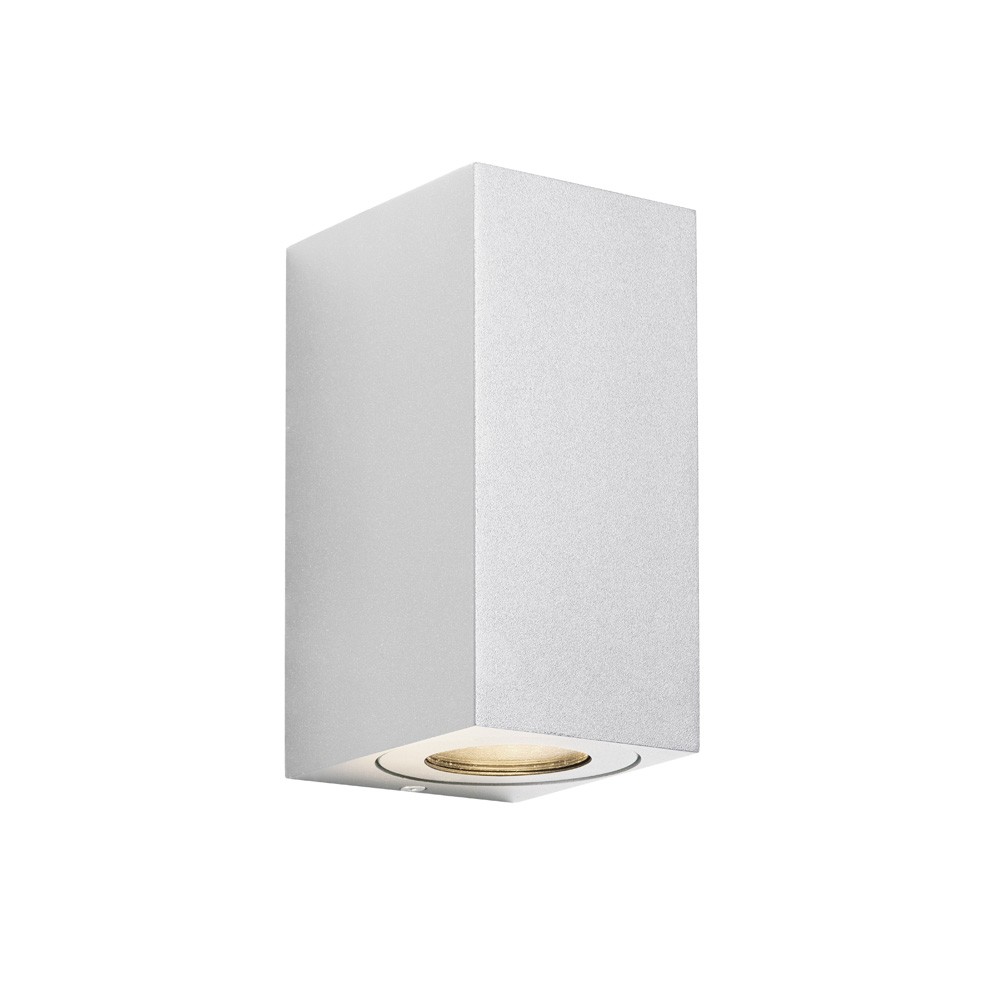Designer LED extérieur Lampe murale Canto Nordlux 2x5w 3000k Lampe Mural Blanc Designer LED extérieur Lampe murale Canto Nordlux 2x5w 3000k Lampe Mural Blanc