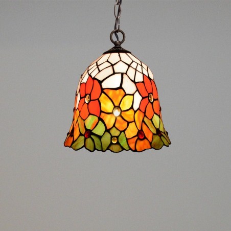 Lámpara colgante Tiffany Bell