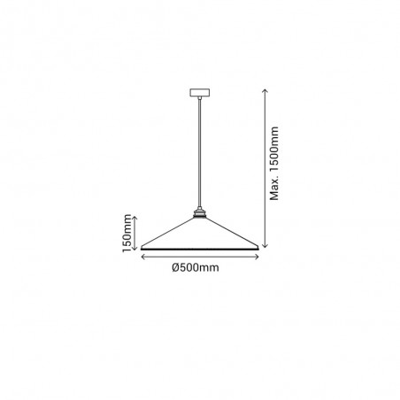 Lampe a suspension Elena