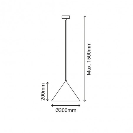 Lampe de plafond Vilma