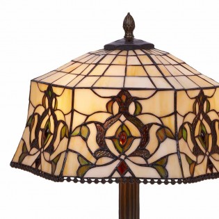 Lámpara de mesa Hexa Tiffany