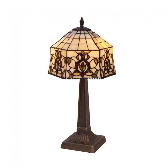 Plafón de techo Hexa cristal Tiffany Plafón de techo Hexa cristal Tiffany
