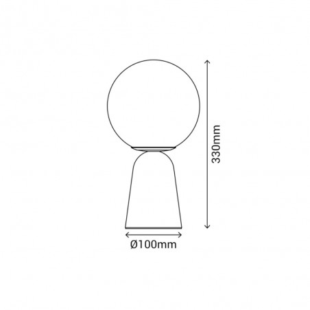 Lampe a poser Creta