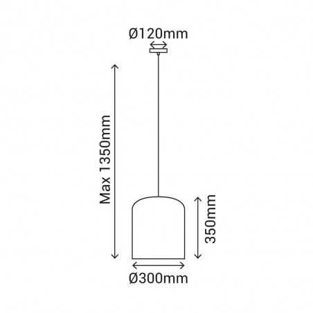 Lampe de plafond Babel