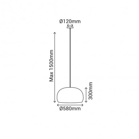 Lampe de plafond Nest