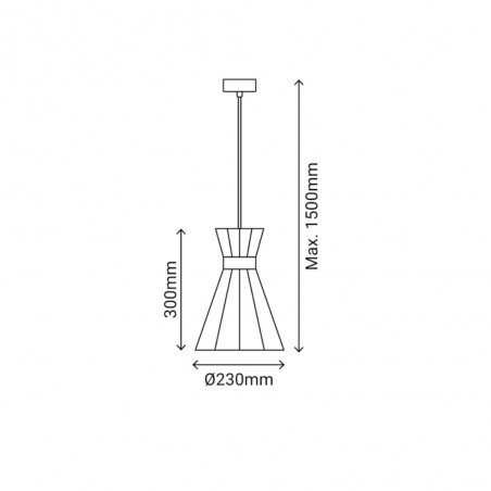 Lampe a suspension Zoe