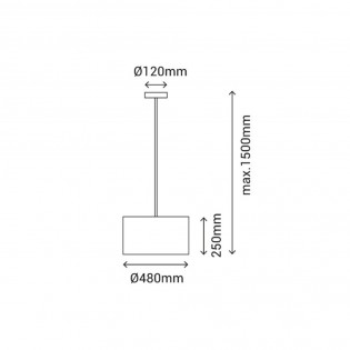 Lampe de plafond Wala